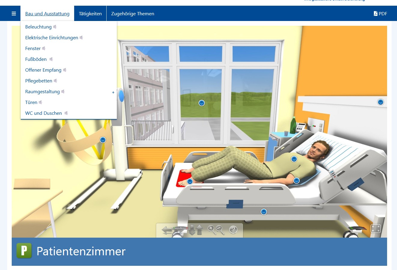 Audioversionen für Patientenzimmer-Artikel